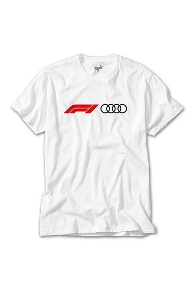 Z zepplin Tricou alb cu logo Audi F1