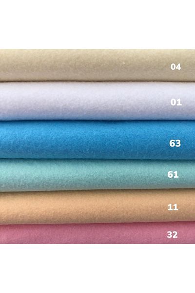 Yumuşakkeçe Thin Soft Felt 100*50 Cm 6 Different Colors