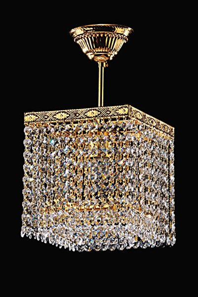 Avize çarşısı Callisto Kristal Avize Gold