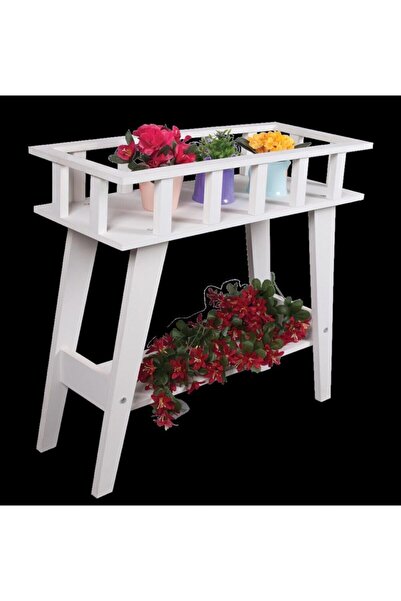 İNCİR HOME CONSPET Nostaljik Dekoratif Ahşap Çiçeklik Marka: Home Saksılık