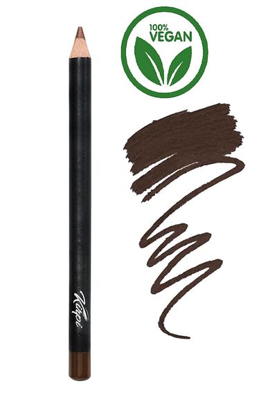 Kirpi Vegan Eye Pencil - Star (Silvery Brown) Eyeshadow + Pen