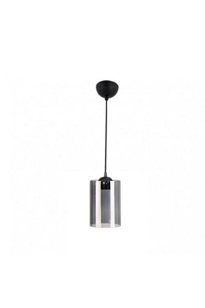 Uçar Pendant Lamp Single Smoked Glass