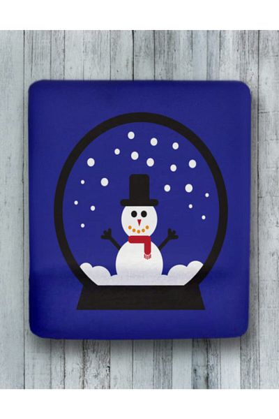 Onartem Mouse Pad Globe de zăpadă cu suport pentru încheietura mâinii