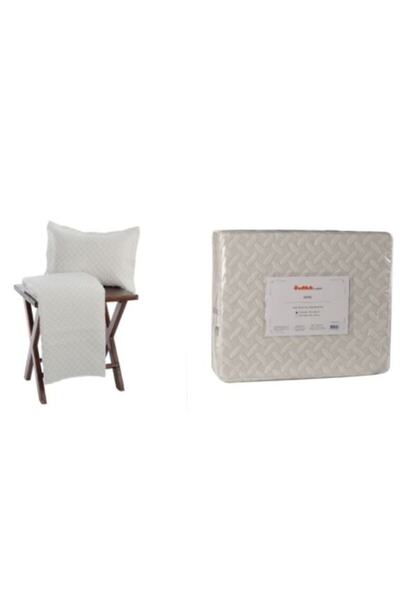 Özdilek Yatak Örtüsü Nakışlı Naıve Krem Tek Kişilik (180*250)