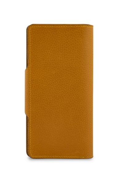 Garbalia Martha Genuine Leather Mustard Yellow Unisex Coin Portfolio