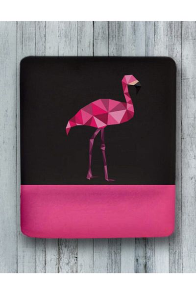 Onartem Flamingo Colored Mouse Pad - With Wrist Support