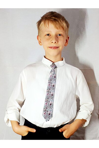 GallanD Digital Printed Fabric Tied Vibrant Color Patterned Unisex Special Day Birthday Wedding Children's Tie