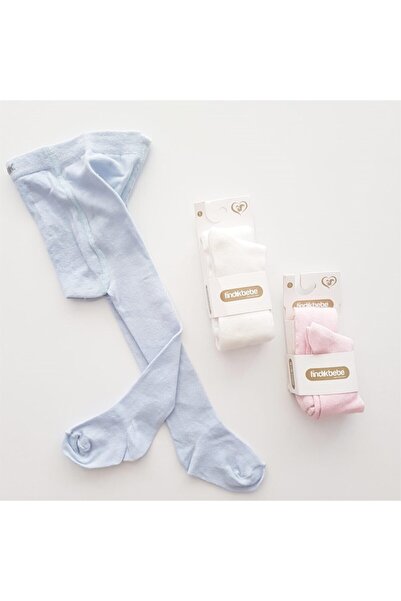 fındık bebe Baby Pantyhose 1 Piece Blue