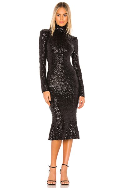 By Kul Design Kadın Payet Elbise