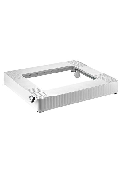 Dorew قاعدة أدوات سحب وانزلاق بلاستيكية بيضاء - سحب مسح بعجلات