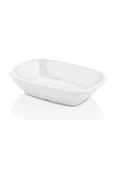 Evren Square Boat Plate 12*9cm Thermo Melamine 1st Quality