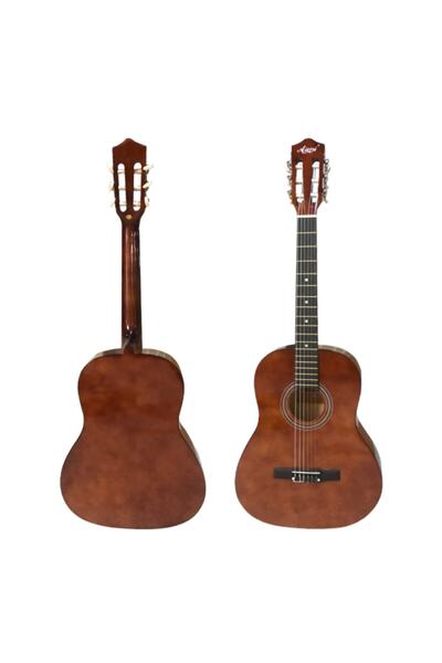 Aiersi 4/4 Öğrenci Kahverengi? Klasik Gitar - Sap Ayarlı Tam Set (HEDİ?YELİ?Dİ?R)