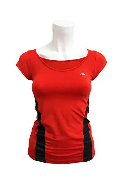 Kappa Kadın Kırmızı T-shirt