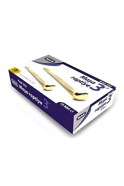 Mas 352 Tongs Fastener No:15 75 Mm 15 Pieces (24 Boxes)
