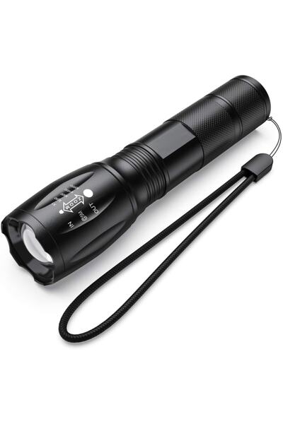 yopigo Tax-09 - 10w Led X9 Cree Led Şarjlı Turbo New Şarjlı El Feneri