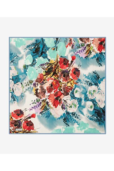 Aker Sport Rayon Turquoise Scarf