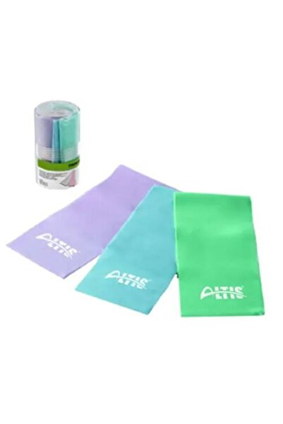 ALTIS Pilates Bandı Pilates Bandı 3lüset Lbs30 Yeşil 3'lü Set (Sert - Orta - ...