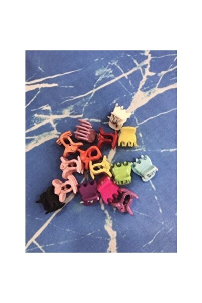 Yeşim Aksesuar مشبك فراشة صغير ملون، مشبك مزلاج صغير 50 قطعة