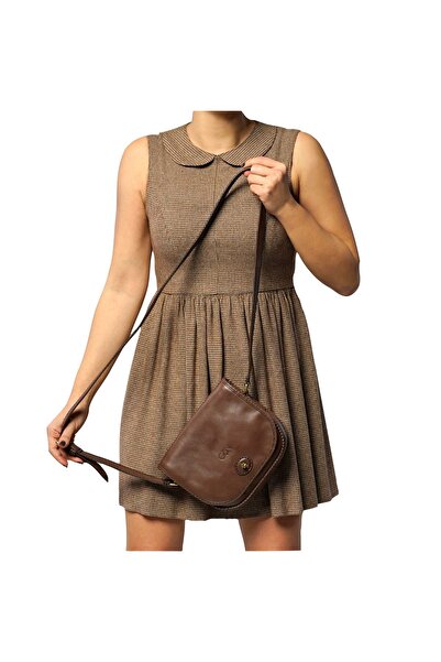 GÖN Handmade Deri Postacı Çanta (Tol)