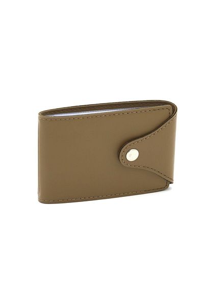 2K Credit Card Holder Mink 10 Leaves Horizontal 7x10,5 Cm