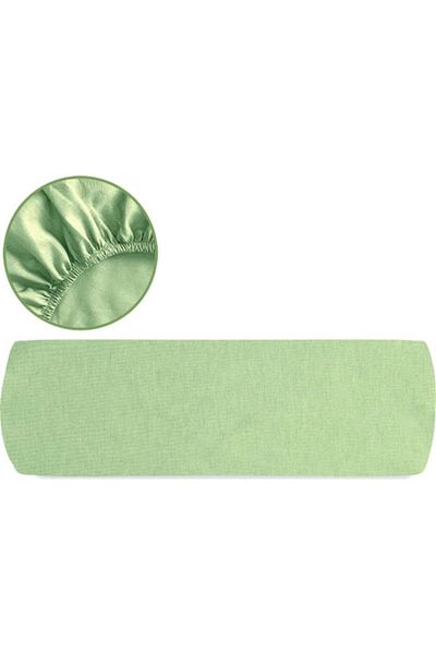 Şanlı King Size Combed Cotton Elastic Bed Sheet 180 X 200 cm Green