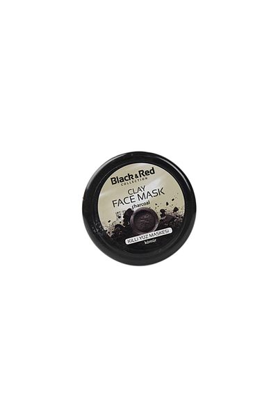Black Red Black & Red Charcoal Clay Face Mask 400 Gr