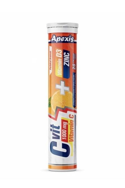 Apexis Vitamin C 1000 Mg 20 Effervescent Tablets
