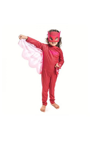 SEDİRLİ Pijama Masca Owlette Bufniță Roșie Fată