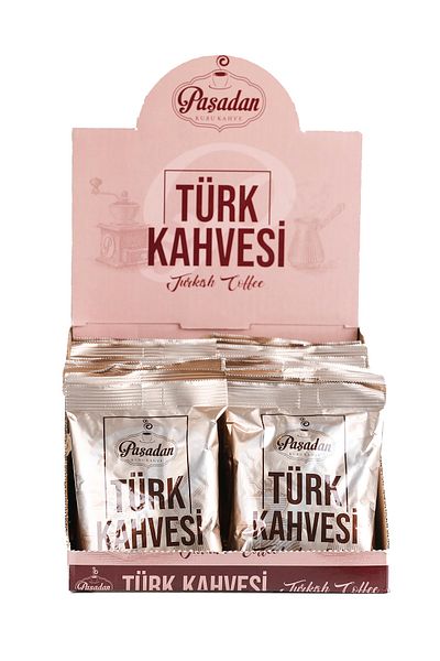 Paşadan Kahve Turkish Coffee from Pasha (24x100gr)
