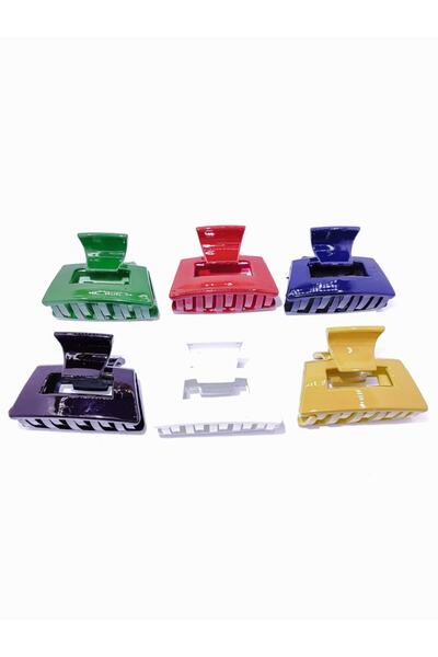 platin hediyelik 6 bucăți de cleme de păr pentru femei, de dimensiuni mari, d...