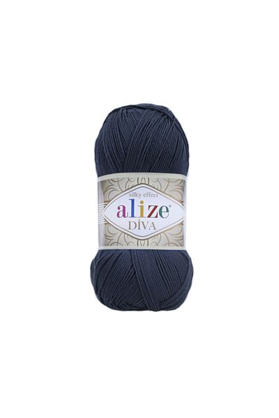 Alize Σχοινί πλεξίματος Diva Hand (Συσκευασία 5) - 361-navy blue
