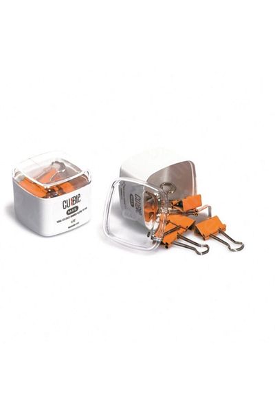 Mas 1266 Clamp (Clip) Omega Colored Cubbie 19 Mm Orange