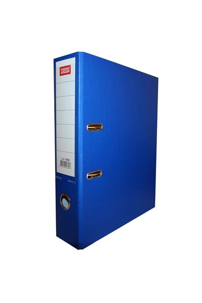 Cassa Plastic Folder Wide A4 Blue Color 5 Pieces 0136