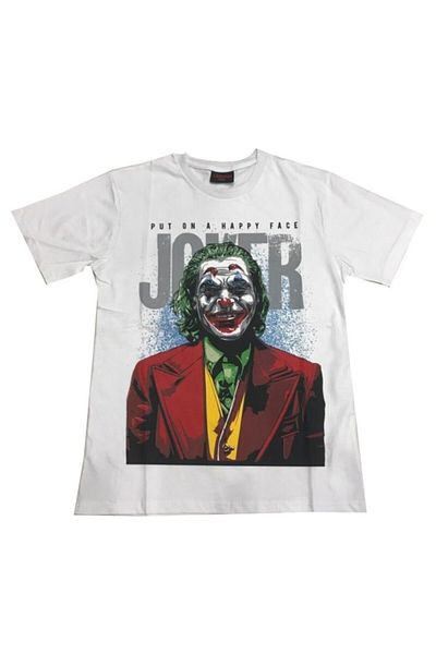 Batman Joker Νέο αυθεντικό μπλουζάκι με άδεια χρήσης