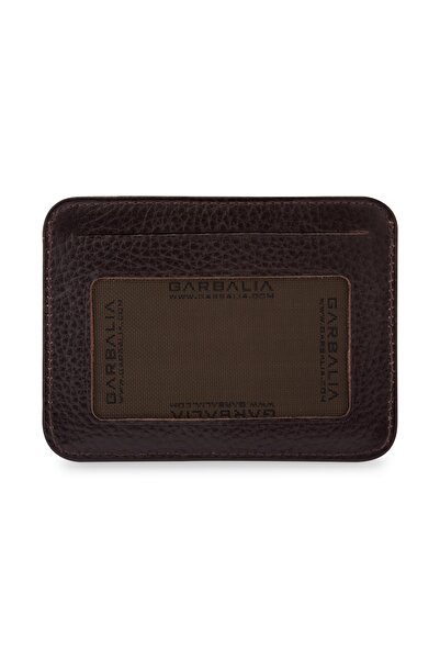 Garbalia Shelby Genuine Leather - Brown Card Holder Wallet