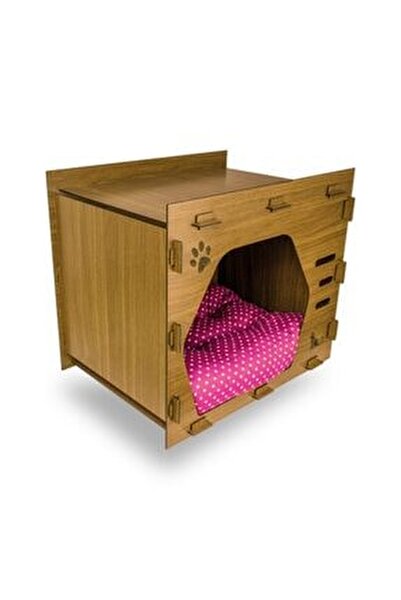 Shm Kedi Kopek Evi Yuvasi Ahsap Kedi Evi Kulubesi Evcil Hayvan Yatagi Fiyati Yorumlari Trendyol