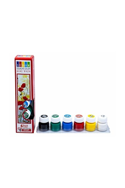 Südor Guaj Boya Seti 6x15 ml , Sd521