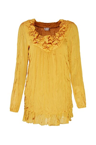 Bulalgiy Kadın Sarı Bluz-tunik - Bga019706