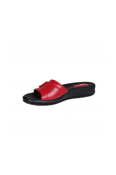 Ceyo 9200-12 Red Bone Protrusion and Heel Spur Orthopedic Women's Slippers