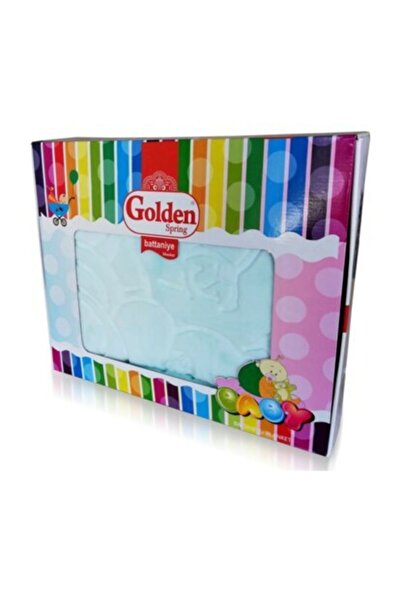 GOLDEN SPRING بطانية أطفال قطيفة منقوشة بطانية محاصر 100x120 إكرو