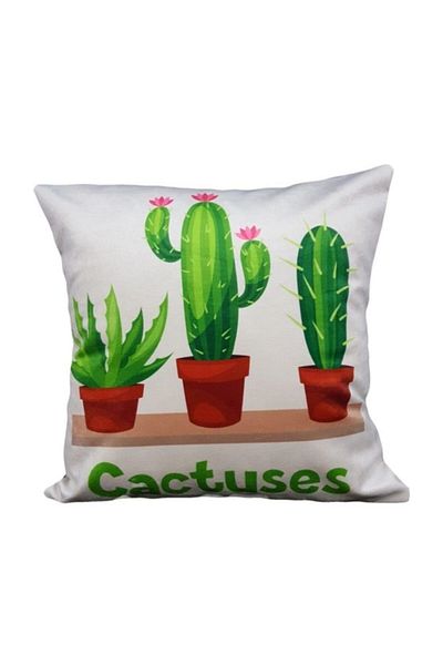 Mrs.Gugar Cactuses Throw Pillow - Κάλυμμα για Μαξιλάρι
