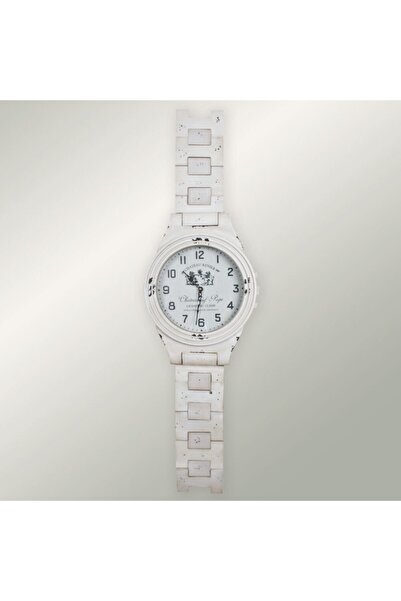 Regal 2780 W Ahşap Kasa Nostaljik Eskitme Boya Duvar Saati