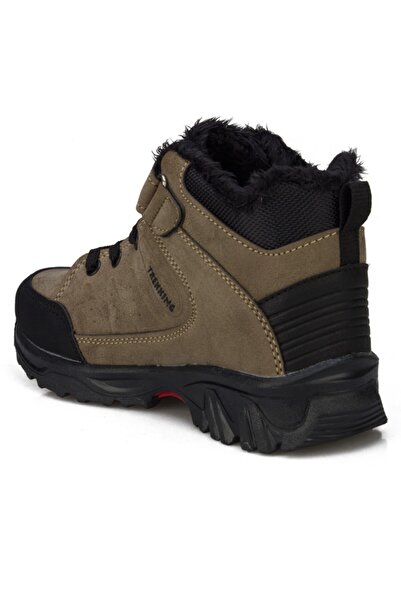 Tutınom Унісекс дитячі бежеві зимові черевики на липучках