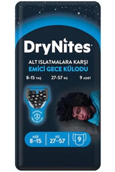 Huggies Drynites Erkek Emici Gece Külodu 8-13 Yaş 54 Adet