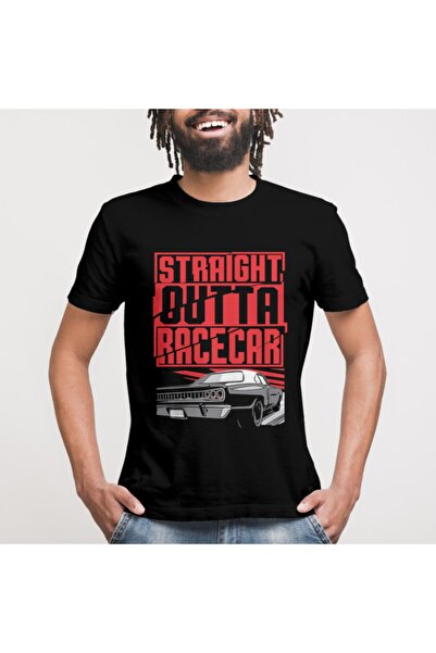 Crazy Прямо з гоночного автомобіля Чоловічий футболка