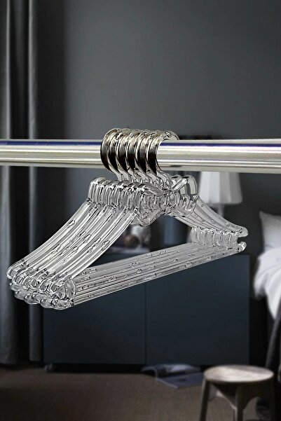 Vip Home Concept Çocuk Elbise Askısı Bebek Askısı Şeffaf Kristal Fiyonk Askı ...