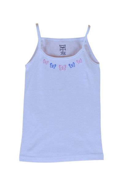 indirimcik Tricou cu bretele albe Passion - 1347