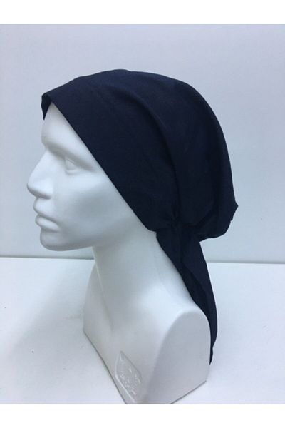 ADALILAR İŞ ELBİSELERİ Bandana cu șapcă de bucătar de spital albastru bleumarin