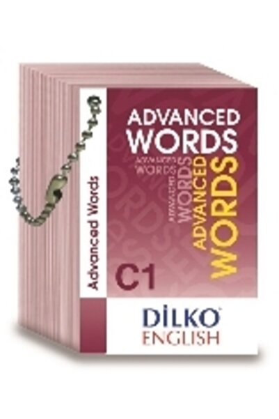 3D Yayınları Dilko C1 Advanced Words Word Card