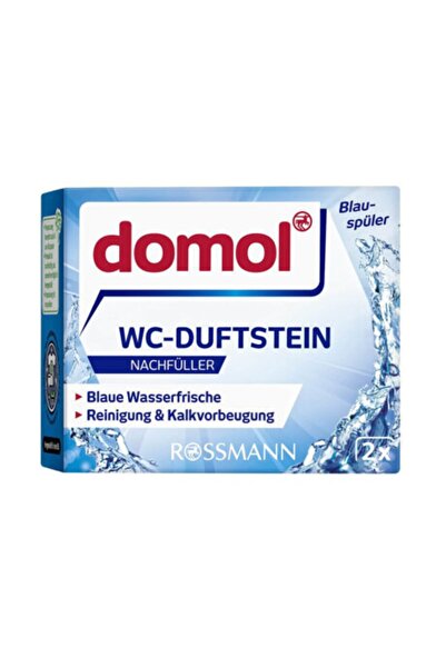 DOMOL Mavi Tuvalet Temizleyici Blok 2x40 Gr